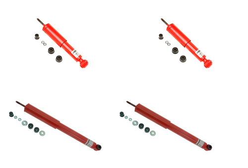 Front + Rear Koni Classic Red Uprated Shock Absorber Set VX-CL1481
