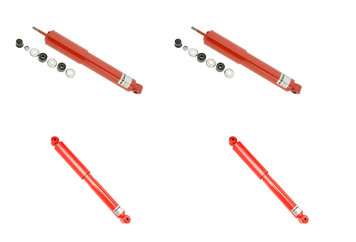 Front + Rear Koni Heavy Track Uprated Shock Absorber Set VAG-HT1611