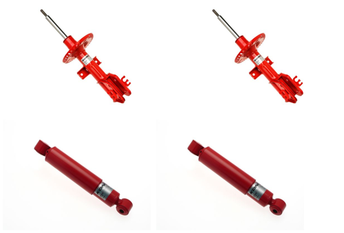 Front + Rear Koni Special Uprated Shock Absorber Set VAG-SP1125
