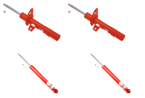 Front + Rear Koni Active Uprated Shock Absorber Set VAG-SA1240