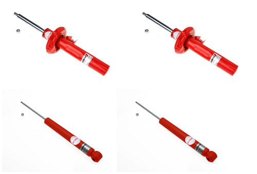 Front + Rear Koni Active Uprated Shock Absorber Set VAG-SA1537