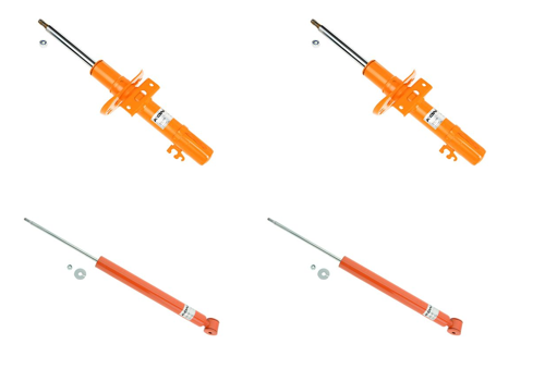Front + Rear Koni STR.T Uprated Shock Absorber Set VAG-ST1550