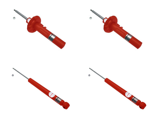 Front + Rear Koni Active Uprated Shock Absorber Set VAG-SA1538