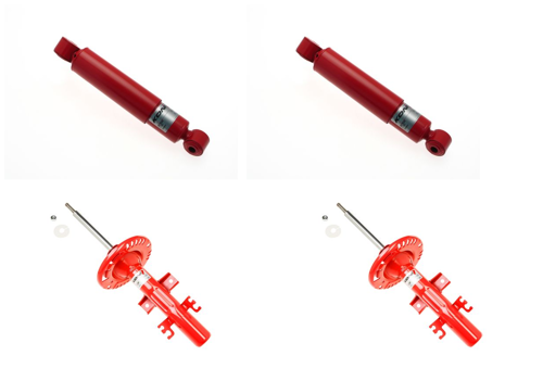 Front + Rear Koni Special Uprated Shock Absorber Set VAG-SP1149