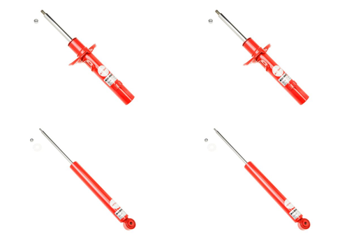 Front + Rear Koni Active Uprated Shock Absorber Set VAG-SA1653