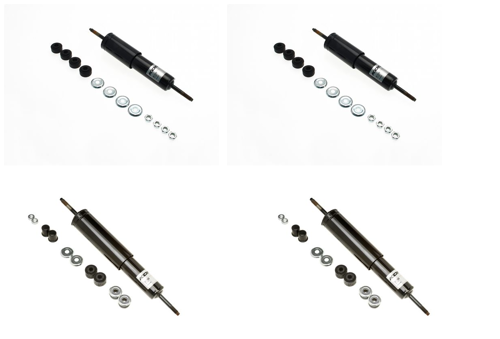 Front + Rear Koni Classic Black Uprated Shock Absorber Set VO-CL1466