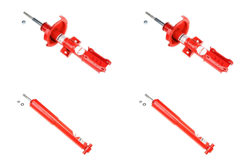 Front + Rear Koni Active Uprated Shock Absorber Set VO-SA1376