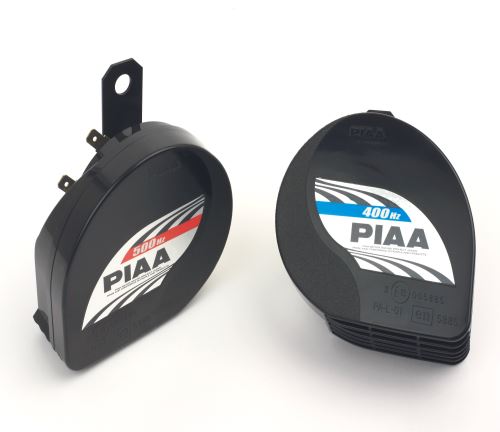 PIAA Dual-Tone Slender Horn Kit 400Hz/500Hz (Twin Pack) H012