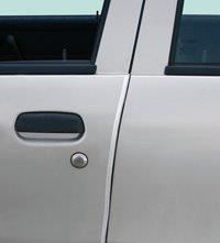PAIR Transparent Car Door Edge Protector Guard Strip Trim Moulding
