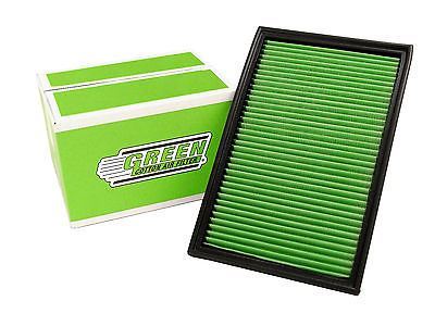 Green Cotton Performance High Flow Panel Car Air Filter Replacement P457612