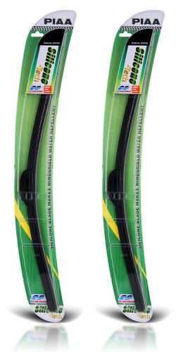 PIAA Si-Tech Front Aero Flat Wiper Blade Set - Silicone 16 "/ 400mm 22 "/ 550mm