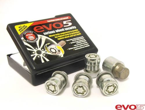 Chevrolet Cruze 08on 'Evo Mk5' Locking Wheel Nut Set - Fit The Best!