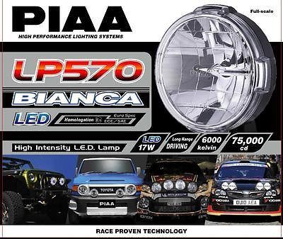 PIAA LP570 LED Drive Lamp Kit 180mm HIGH POWER LED! Off Road 4x4 Rally