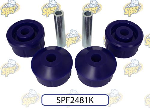 Audi TT 2WD (98-06) Rear Axle/Beam Mounting Bush Kit - SuperPro Poly