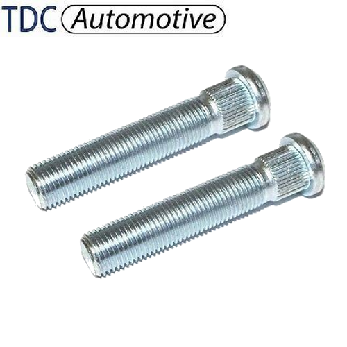 M12x1.5, 41mm long, 12.4mm Spline, Wheel Stud - Mazda Fitments
