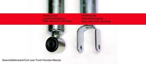 H+R Rear Shock Absorber