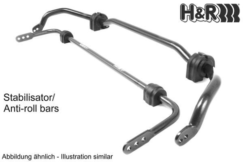 H+R Anti Roll Bar Sway Bar Kit