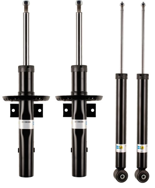4x Bilstein B4 Front & Rear Shock Absorbers SKODA FABIA (6Y2) 99-08 1.9 TDI VRS