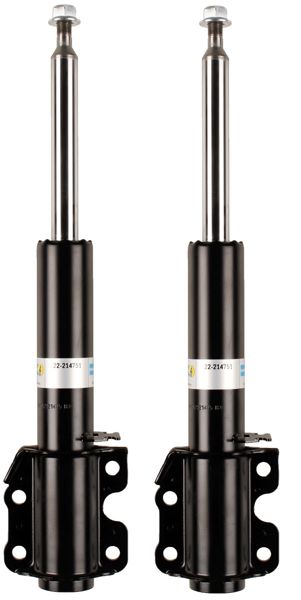 PAIR Bilstein B4 Front Gas Shocks Shock Absorbers Dampers OEM Quality 22-214751