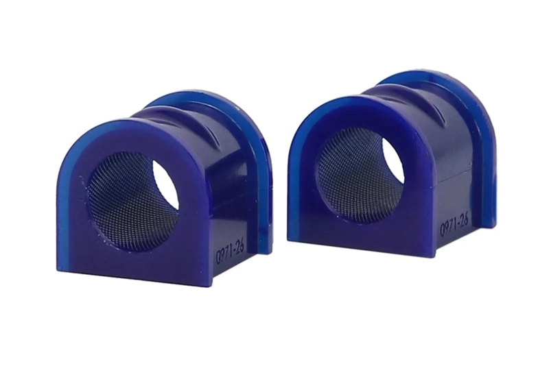 SuperPro Poly 19mm Front Car Anti Roll / Sway Bar Bush Kit Stability SPF0971-19K