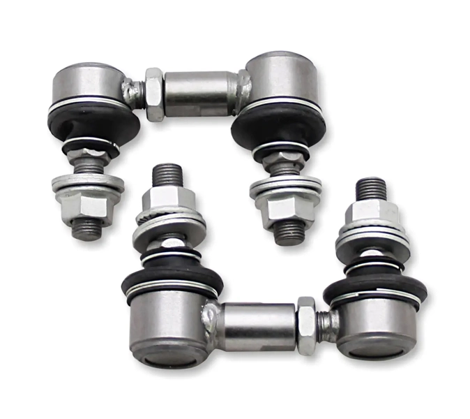 PAIR SuperPro Antiroll/Sway Bar Universal Adjustable Drop Links 12mm x 75-85mm