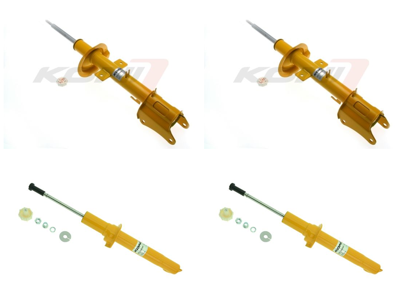 Front + Rear Koni Sport Uprated Shock Absorber Set AL-SP1027