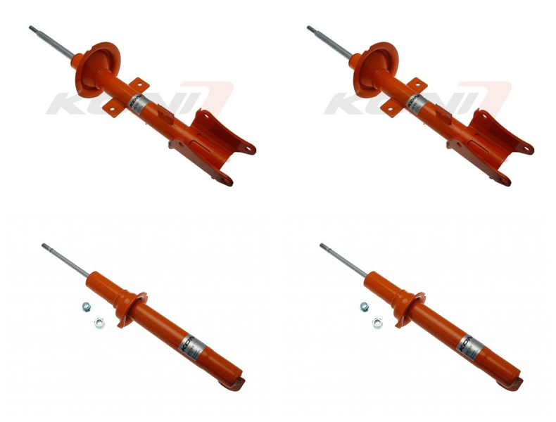 Front + Rear Koni STR.T Uprated Shock Absorber Set AL-ST1027