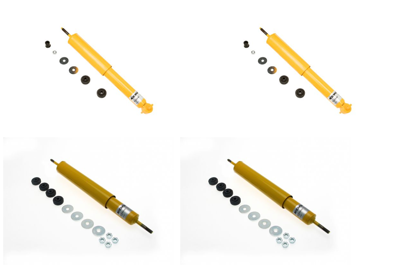 Front + Rear Koni Sport Uprated Shock Absorber Set AL-SP1012