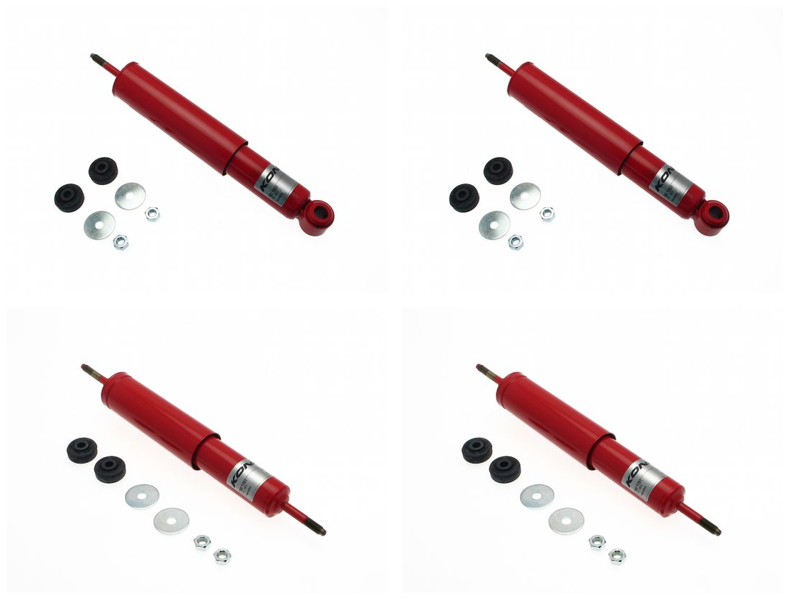 Front + Rear Koni Classic Red Uprated Shock Absorber Set AL-CL1030