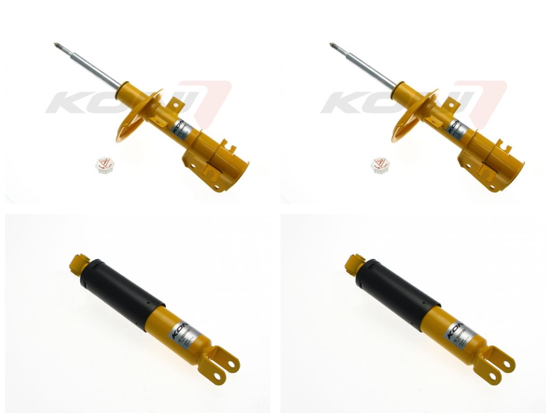 Front + Rear Koni Sport Uprated Shock Absorber Set AL-SP1287