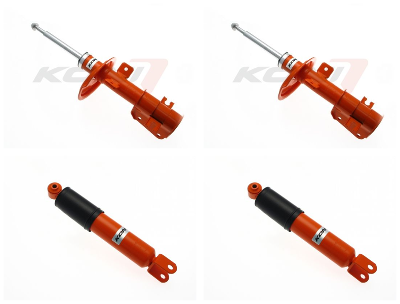 Front + Rear Koni STR.T Uprated Shock Absorber Set AL-ST1287