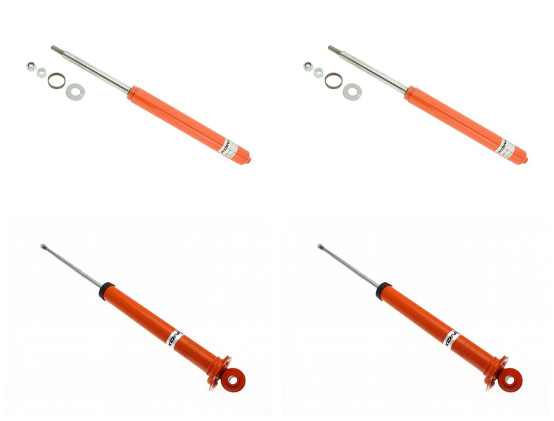 Front + Rear Koni STR.T Uprated Shock Absorber Set VAG-ST1555
