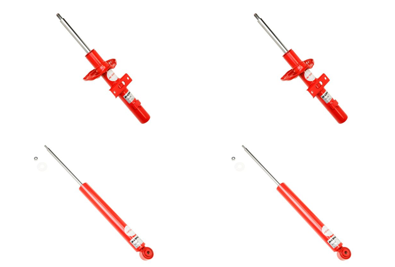 Front + Rear Koni Active Uprated Shock Absorber Set VAG-SA1654