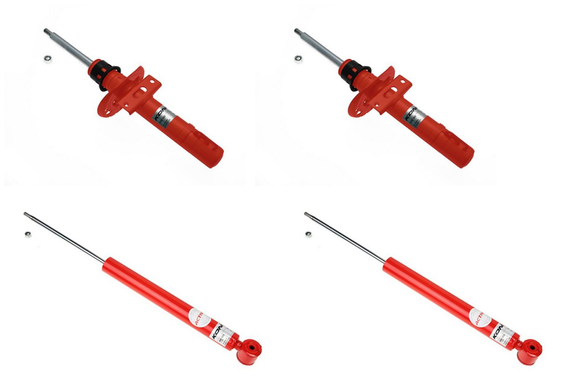 Front + Rear Koni Active Uprated Shock Absorber Set VAG-SA1218