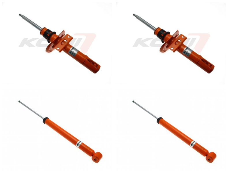 Front + Rear Koni STR.T Uprated Shock Absorber Set VAG-ST1218