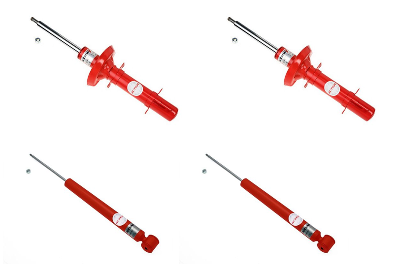 Front + Rear Koni Active Uprated Shock Absorber Set VAG-SA1210