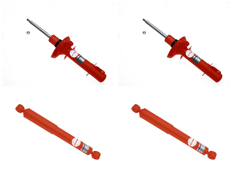 Front + Rear Koni Active Uprated Shock Absorber Set VAG-SA1213