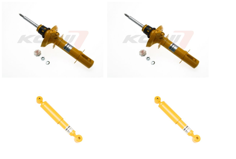 Front + Rear Koni Sport Uprated Shock Absorber Set VAG-SP1213