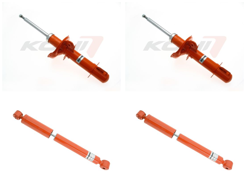 Front + Rear Koni STR.T Uprated Shock Absorber Set VAG-ST1213