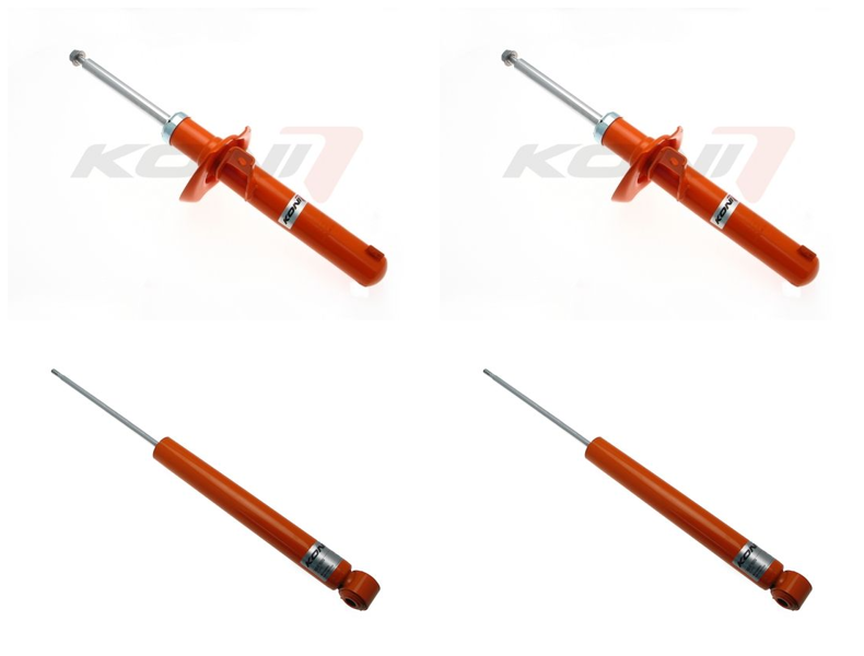 Front + Rear Koni STR.T Uprated Shock Absorber Set VAG-ST1202