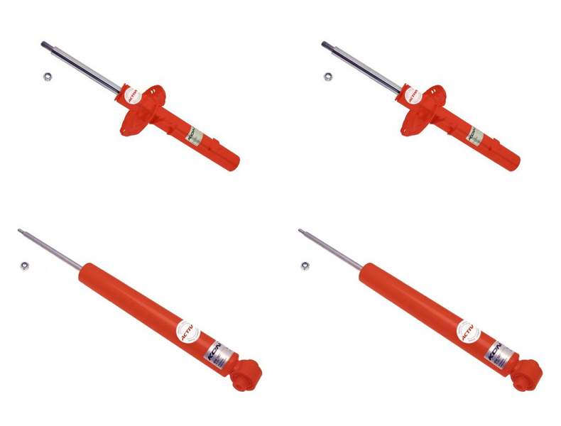 Front + Rear Koni Active Uprated Shock Absorber Set VAG-SA1237