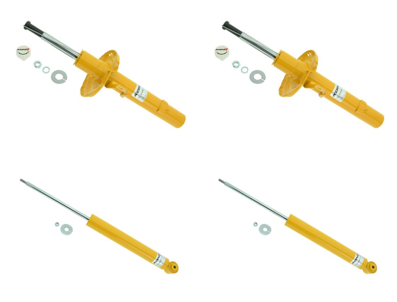 Front + Rear Koni Sport Uprated Shock Absorber Set VAG-SP1236