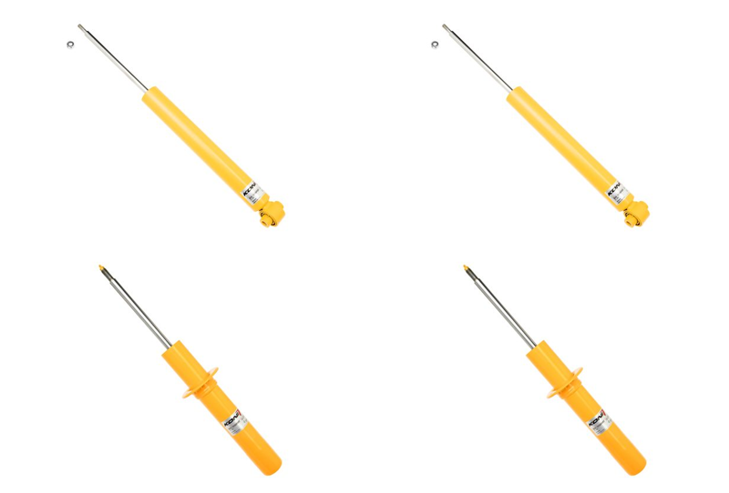 Front + Rear Koni Sport Uprated Shock Absorber Set VAG-SP1075