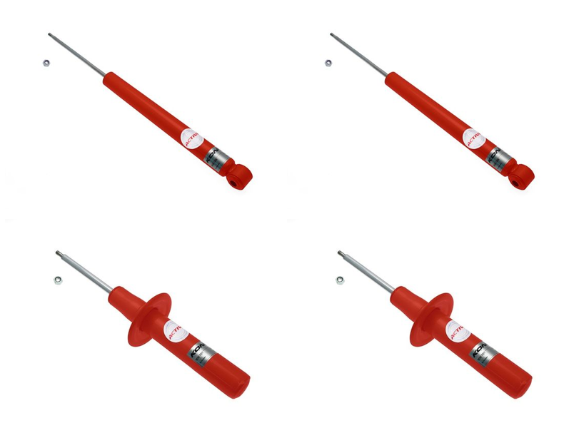 Front + Rear Koni Active Uprated Shock Absorber Set VAG-SA1068
