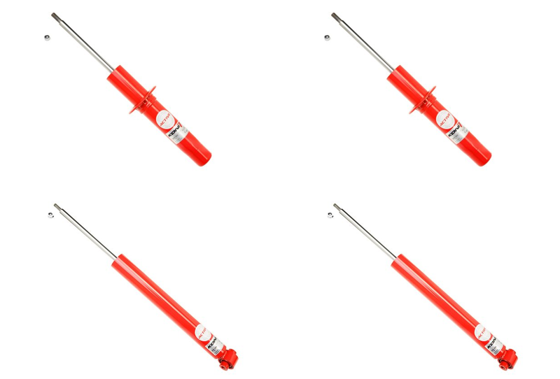 Front + Rear Koni Active Uprated Shock Absorber Set VAG-SA1079