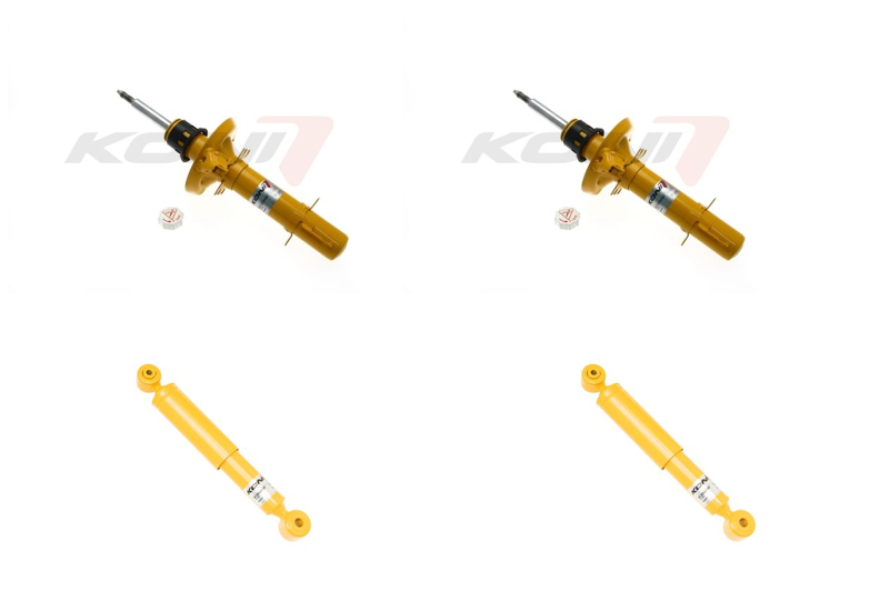 Front + Rear Koni Sport Uprated Shock Absorber Set VAG-SP1282