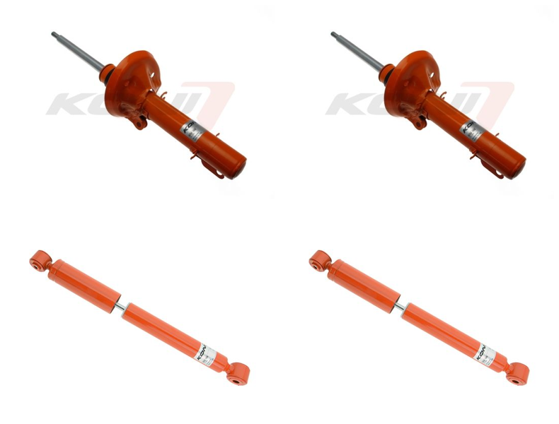 Front + Rear Koni STR.T Uprated Shock Absorber Set VAG-ST1282
