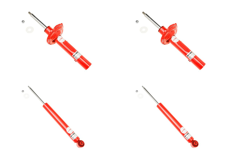 Front + Rear Koni Active Uprated Shock Absorber Set VAG-SA1650