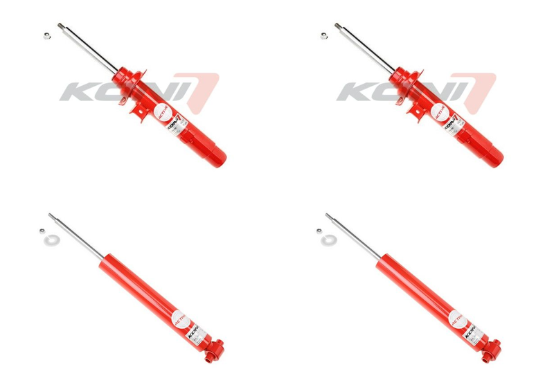 Front + Rear Koni Active Uprated Shock Absorber Set BM-SA1633