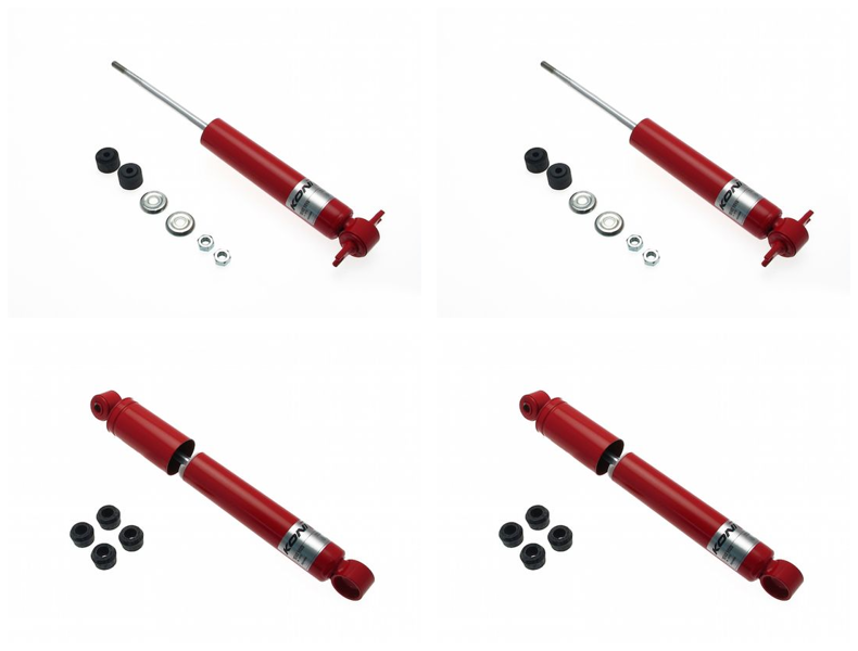 Front + Rear Koni Classic Red Uprated Shock Absorber Set CH-CL1014